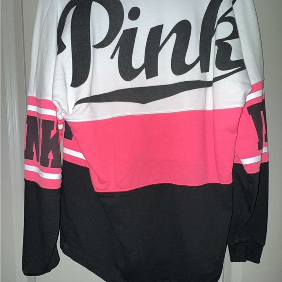 PINK Victoria's Secret New York Crewneck Sweatshirt - Pink, White, Black - Picture 3 of 3
